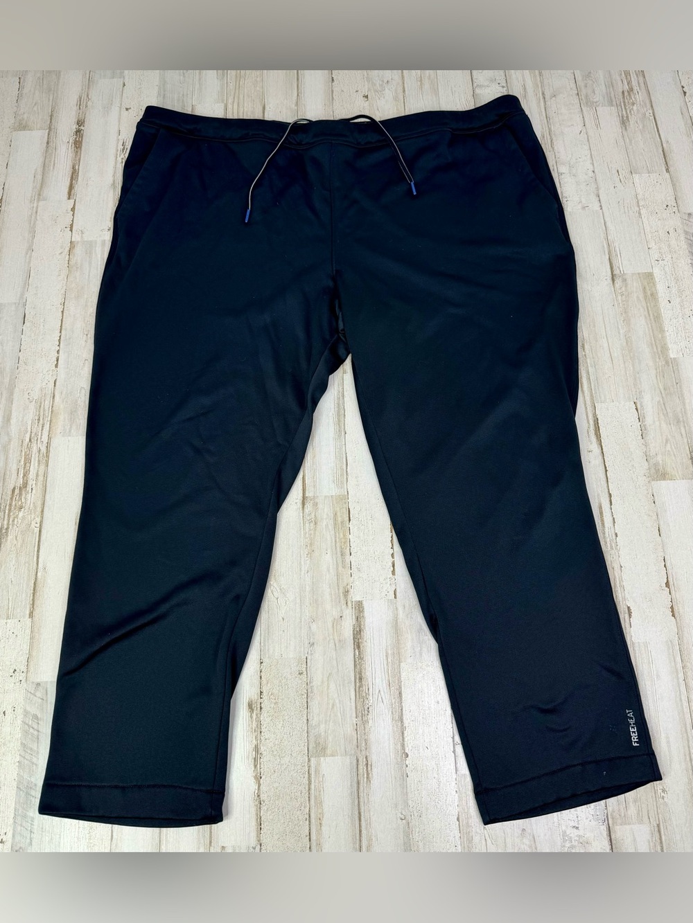 Eddie Bauer Joggers Black Sweat Pants Men 3XL Fleece